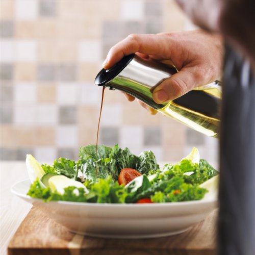 Trudeau Perfect Mix Oil and Vinegar Bottle, 9.7 by 3-Inch