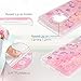 ZSTVIVA S9 Case, Galaxy S9 Case, Liquid Glitter Case Bling Shiny Sparkle Flowing Love Heart Cover Dual Layer Clear TPU Bumper Shockproof Drop Resistant for Samsung Galaxy S9 Case Cute Pink Unicorn