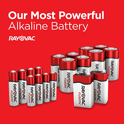 Rayovac Fusion AAA Batteries (30 Pack), Triple A Alkaline Batteries