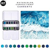 Prima Marketing 642143 Prima Confections Watercolor Pans 12/Pkg-Currents