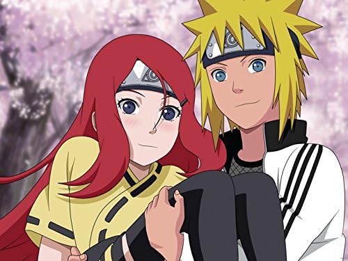 Wv6079 Naruto Minato Namikaze Kushina Uzumaki Love Anime Manga Art 16x12 Print Poster Amazon Ca Generic