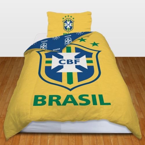 Duvets Pillows Online Official Brazil Football Duvet Cover Set