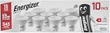 Energizer GU10 LED Bulbs Cool White 4000K 345 Lumen Non Dimmable Pack of 10 view 1