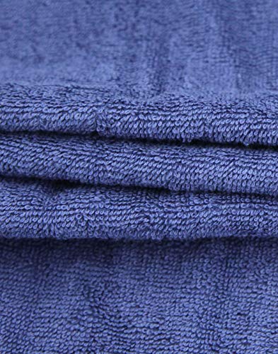 image for MARQUESS   100% Cotton Terry Bath Robe,Men and Women, Soft & Warm Flee