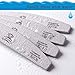 Makartt Nail File: 100/100 Grit Emery Boards for Nails, Doubled Sides Washable 10pcs Zebra Coarse Filer Kit for Shaping Acrylic and Extension Gel, Pedicure Manicure Tools Salon Home Use