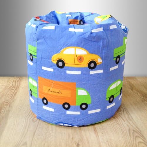 Ready Steady Bed Childrens Filled Bean Bag Traffic Express