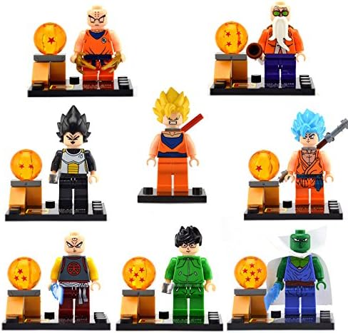 8 Dragon Ball Z Mini-figure Building Toys