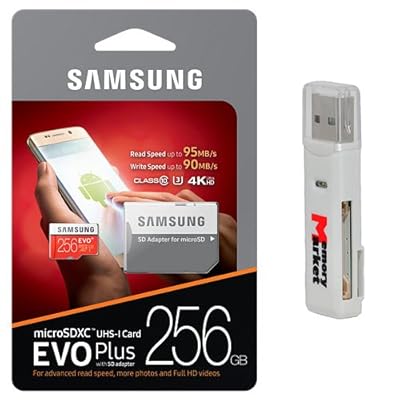 Samsung Evo Plus 256GB MicroSD Card with Dual Slot Kuwait Ubuy