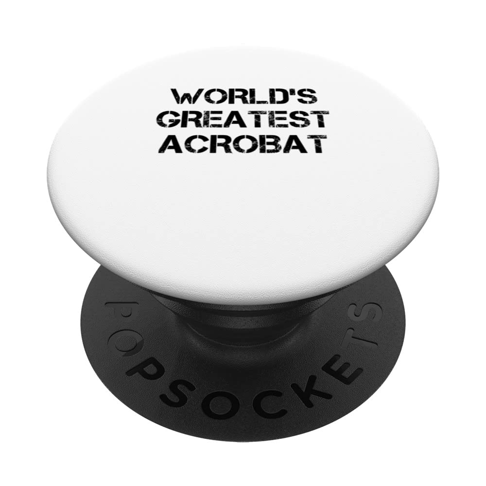 World's Greates Acrobat Acrobatics Gymnast Gymnastics Sport PopSockets Swappable PopGrip — image 1