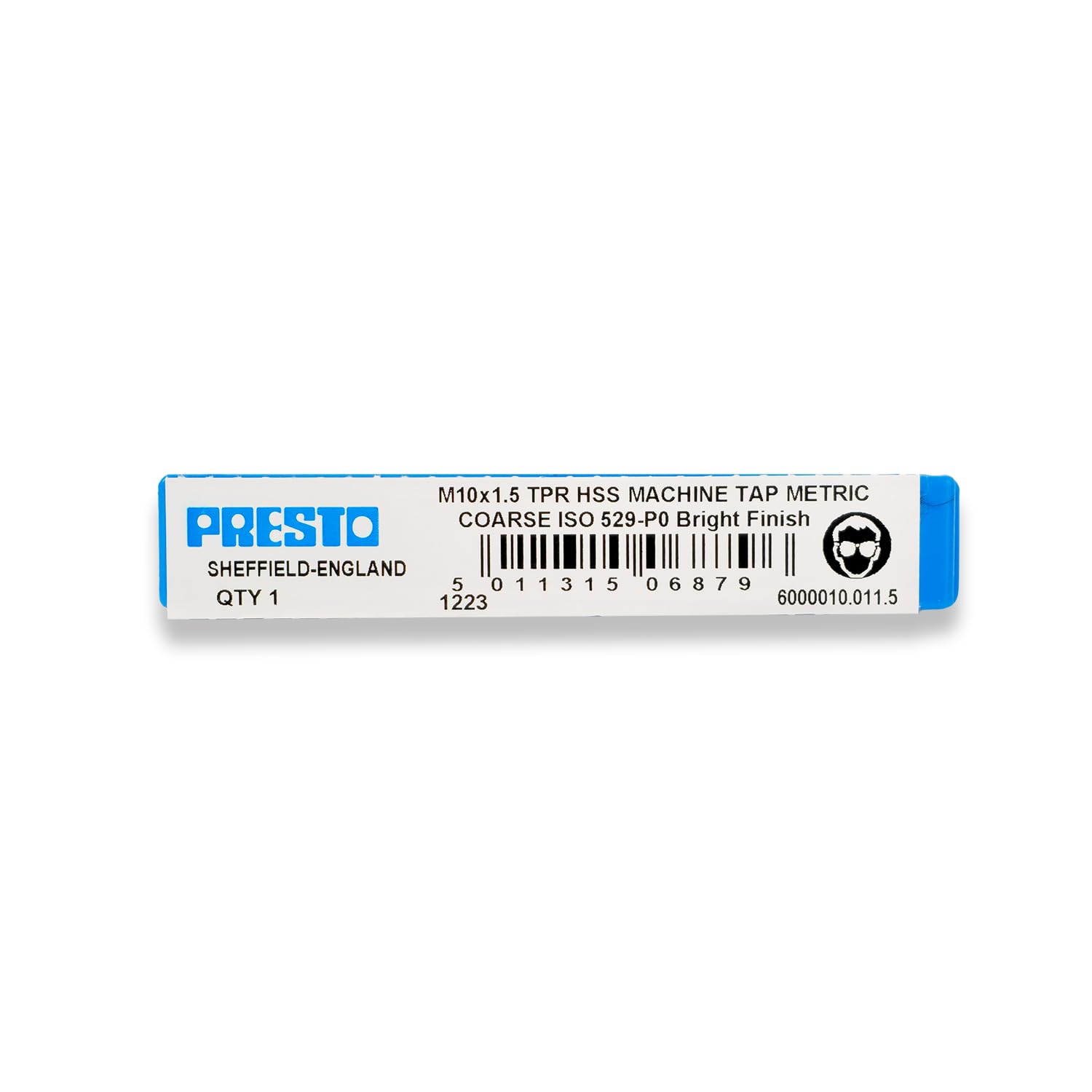 Presto 6000010.011.5 M10x1.5 Metric Coarse Hand Tap - First/Taper
