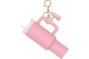 AnnabelZ Stanley Cup Accessories Mini Cup Keychain for Women Backpack Charms Cute Girl Keychains
