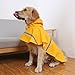 okdeals Large Dog Raincoat Leisure Pet Waterproof Clothes Lightweight Rain Jacket Poncho with Strip Reflective (XXL)