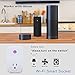 WiFi Smart Plug, Wireless Socket Outlet Switch Timer, Works with Amazon Alexa Google Assistant IFTTT with Smartphone APP, Turn on/off Switch, LED Indicator for Home Appliances