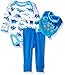 Bon Bebe 3 Piece Bodysuit, Pant and 3D Bib Set