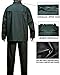 Navis Marine Rain Suit for Men Heavy Duty Workwear Waterproof Jacket with Pants 3 Pieces