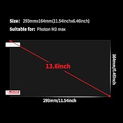 Upgraded 6PCS 3D LCD Printer Screen Protector for