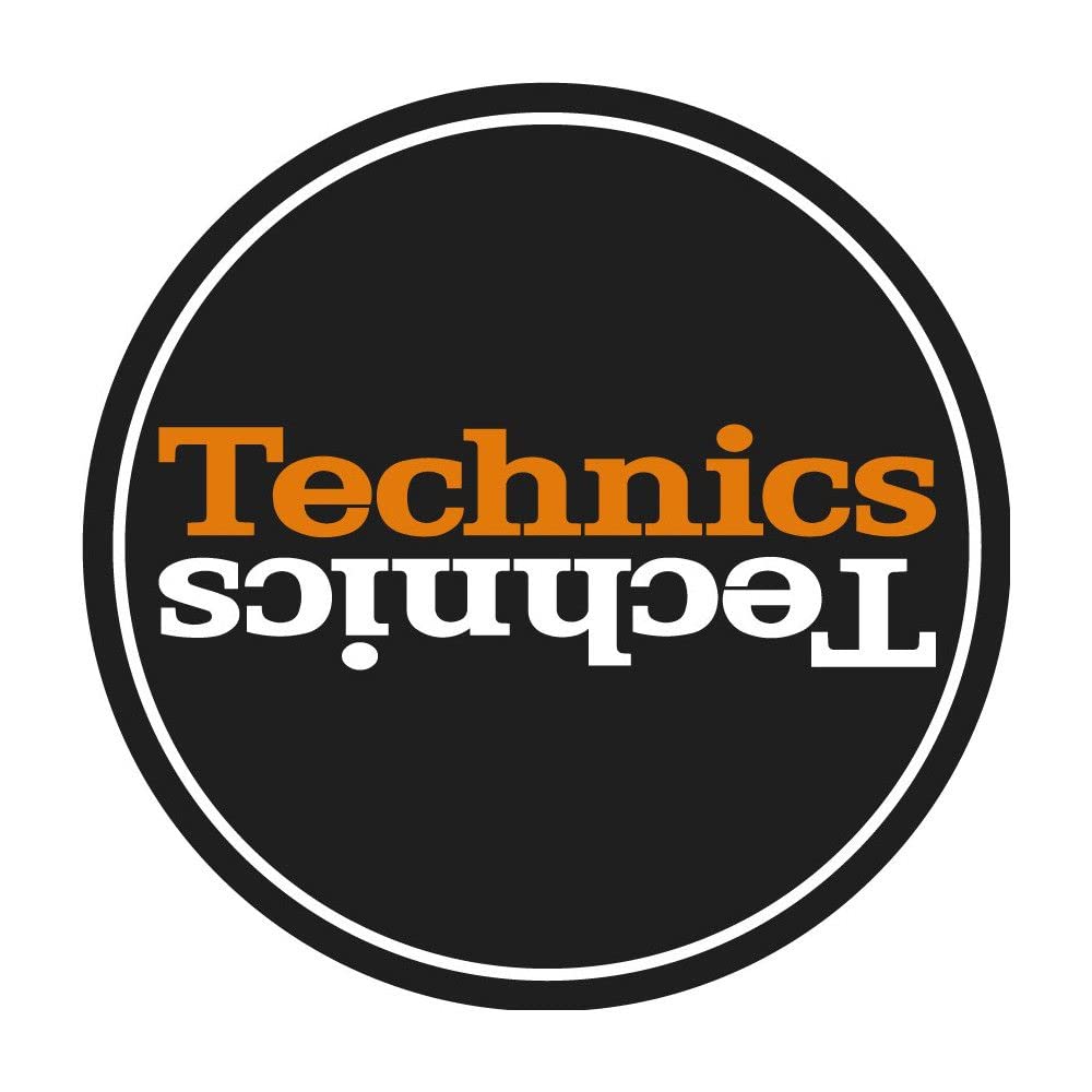 Magma Technics Slipmat Duplex 6: White/Orange Mirror on Black