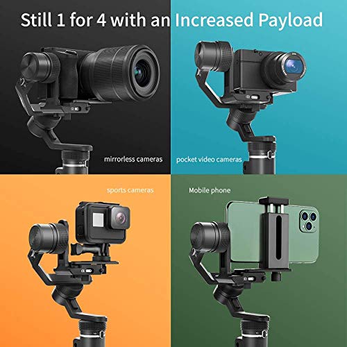 FeiyuTech G6 Max [Official] 3Axis Camera Gimbal Stabilizer for Small