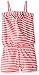 Nautica Girls Knit Striped Romper