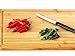 Classic Bamboo Extra Large Bamboo Cutting Board with Drip Groove on Top Side