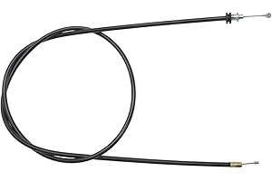 Throttle Cable Fit for Suzuki Quadsport LT80 2x4 Quad Sport 80 1987-2006 Black