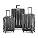 Samsonite Centric Hardside Expandable Luggage with Spinner Wheels, Black, 3-Piece Set (20/24/28)