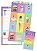 iscream Seal and Send 40 Sheet Stationery Note Card Pad with Seals - Ice Cream Party