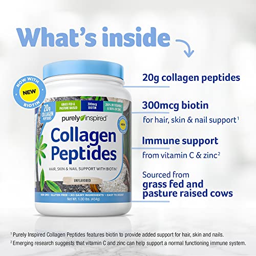 Collagen Powder Purely Inspired Collagen Peptides Supplements For Women & Men Collagen