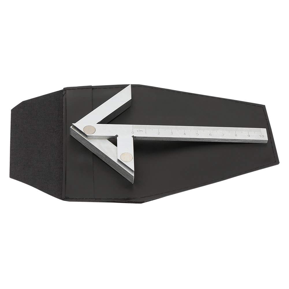 Center Marking Gauge, Centering Square Finder, 100*70mm Marking Center Gauge, Frame Rulers