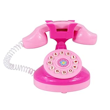 toy telephone with cord