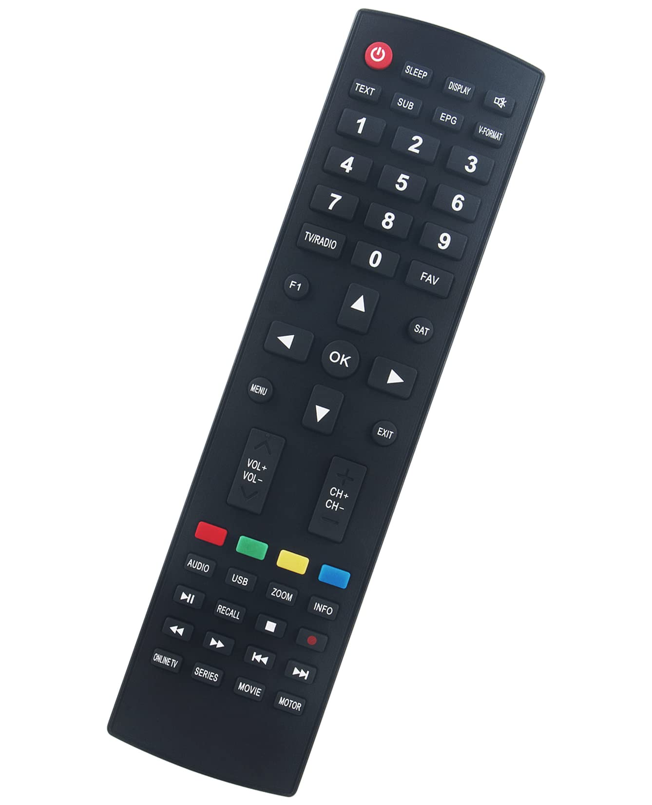 VINABTY Remote Control Replacement Suit for IStar KOREA A1600 A8000 A65000