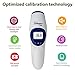 SENQIAO Jumper Forehead Thermometer Infrared Object Thermometer Fever Alarm Back LCD Non Contact IR Baby Temperature for Newborn,Children, Adult,Clinical Digital CE FDA Approved