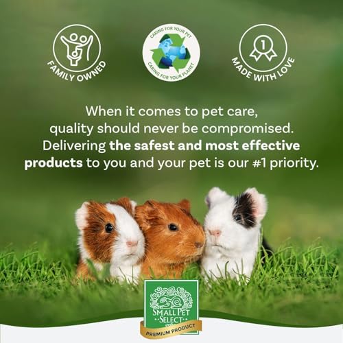 SMALL PET SELECT Premium Small Animal Bedding, Unbleached White Paper Bedding for Small Indoor and Outdoor Pets, Made in USA, White, 178L