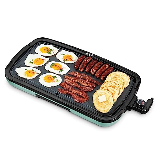 DASH Deluxe Everyday Electric Griddle with Dishwasher Safe Removable