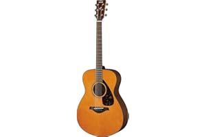 Yamaha Folk Acoustic Guitar Solid Spruce Top Tinted Finish