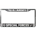 Special Forces License Plate - Military Style Car Tag For Army Veterans & Supporters