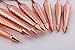 MixBeauty 10pcs Bling Rose Gold Diamond Mermaid Super Soft Oval Toothbush Makeup Brush Set Foundation Brushes Contour Powder Blush Conceler Brush Makeup Cosmetic Tool Set (10pcs Diamond Mermaid)