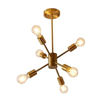 Beleuchtung OYI Sputnik Kronleuchter Modern Pendelleuchte 12 Flammig