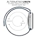 ViTech Magnetic Closure Clasp Mesh Loop Milanese Stainless Steel Replacement Band Strap for Apple and Sport Edition - (Blue-38mm)