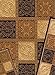 Achim Home Furnishings Capri 3-Piece Rug Set, Sarouk Squares