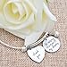 O.RIYA Thank You for Raising The Man of My Dreams Necklace Gift - Stainless Steel, Wedding Gift, Mother of The Groom, Family Tree Charm Rose Gold Plated (Silver)