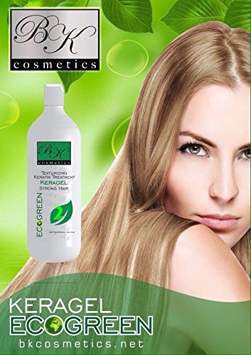 Keratin BK Cosmetics KeraGel Eco-Green Treatment (33.8 Oz)