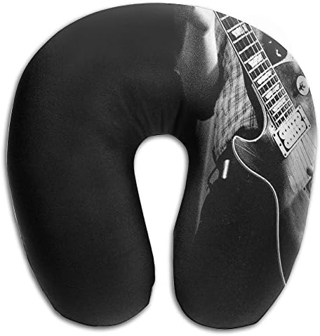 Quiet Musicblack White Wallpaper Picture Duplex Print Neck Pillow Travel Pillow