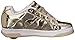 Heelys Split Chrome Skate Shoe (Toddler/Little Kid/Big Kid), Gold, 3 M US Little Kid