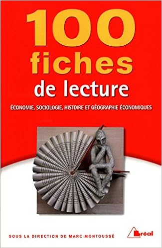 Amazon Fr 100 Fiches De Lecture En Economie Sociologie Histoire Et Geographie Economiques Collectif Montousse Marc Livres