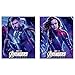 Avengers Endgame Movie Poster Prints - Set of 12 (8x10) Glossy Marvel Wall Art - Black Widow - Captain Marvel - Iron Man - Hawkeye - Thor - Iron Patriot - Rocket - Nebula - Ant Man - Captain America -