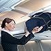 WANDF For Spirit Airlines Personal Item Bag 18x14x8 Foldable Travel Duffel Carry on Weekender Overnight for Women Men