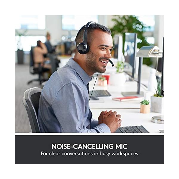 Logitech-H390-Wired-Headset-Stereo-Headphones-with-Noise-Cancelling-Microphone-USB-In-Line-Controls-PCMacLaptop-Black Logitech H390 Wired Headset for PC/Laptop, Stereo Headphones with Noise Cancelling Microphone, USB-A, In-Line Controls…