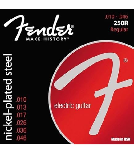 Amazon.com: Fender Super 250 Electric Guitar Strings, Nickel
