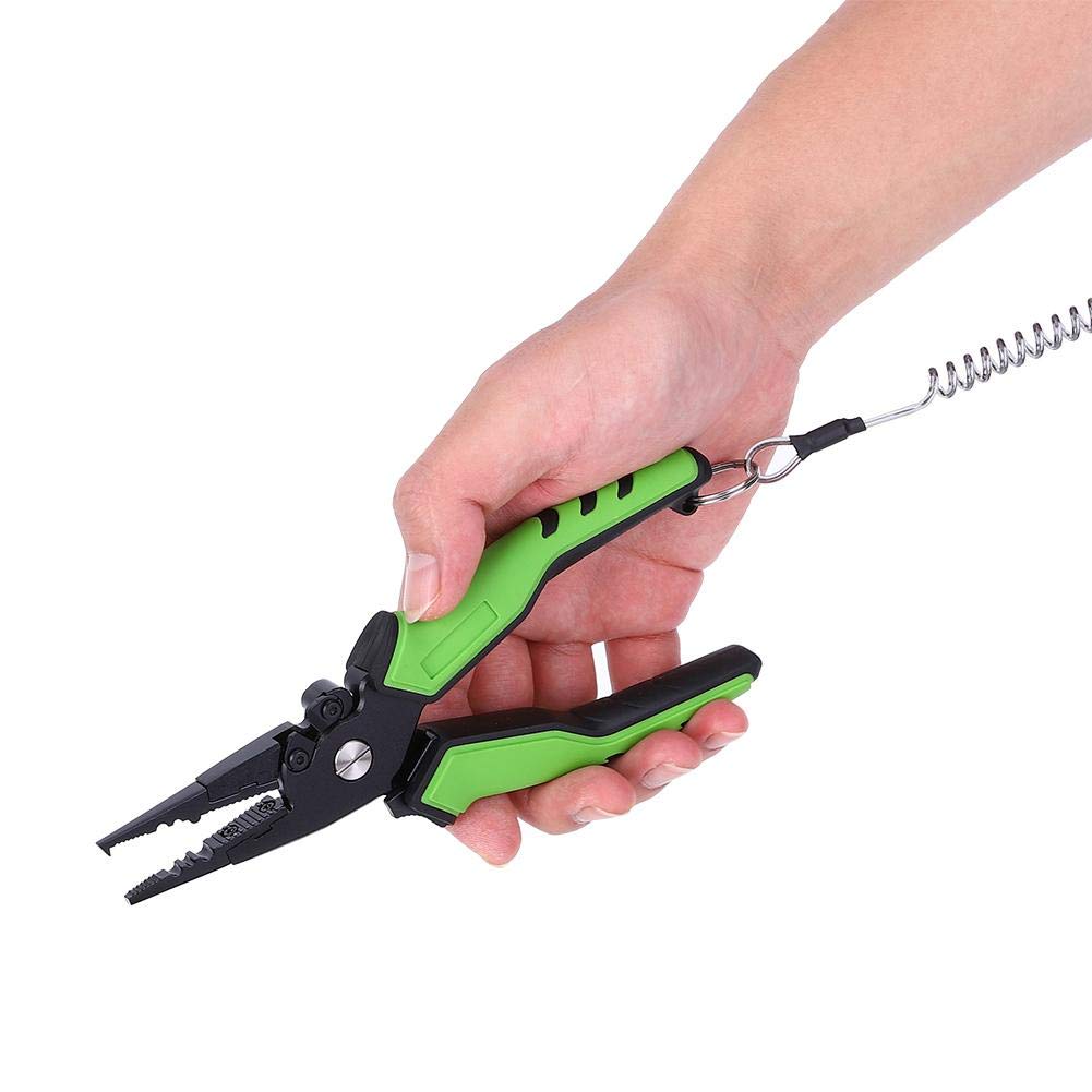 RiToEasysports Aluminium Alloy Fishing Pliers,Fishing Crimping Pliers Hook Remover with Carry Bag(Fishing Grip) Other Fishing Tools And Accessories